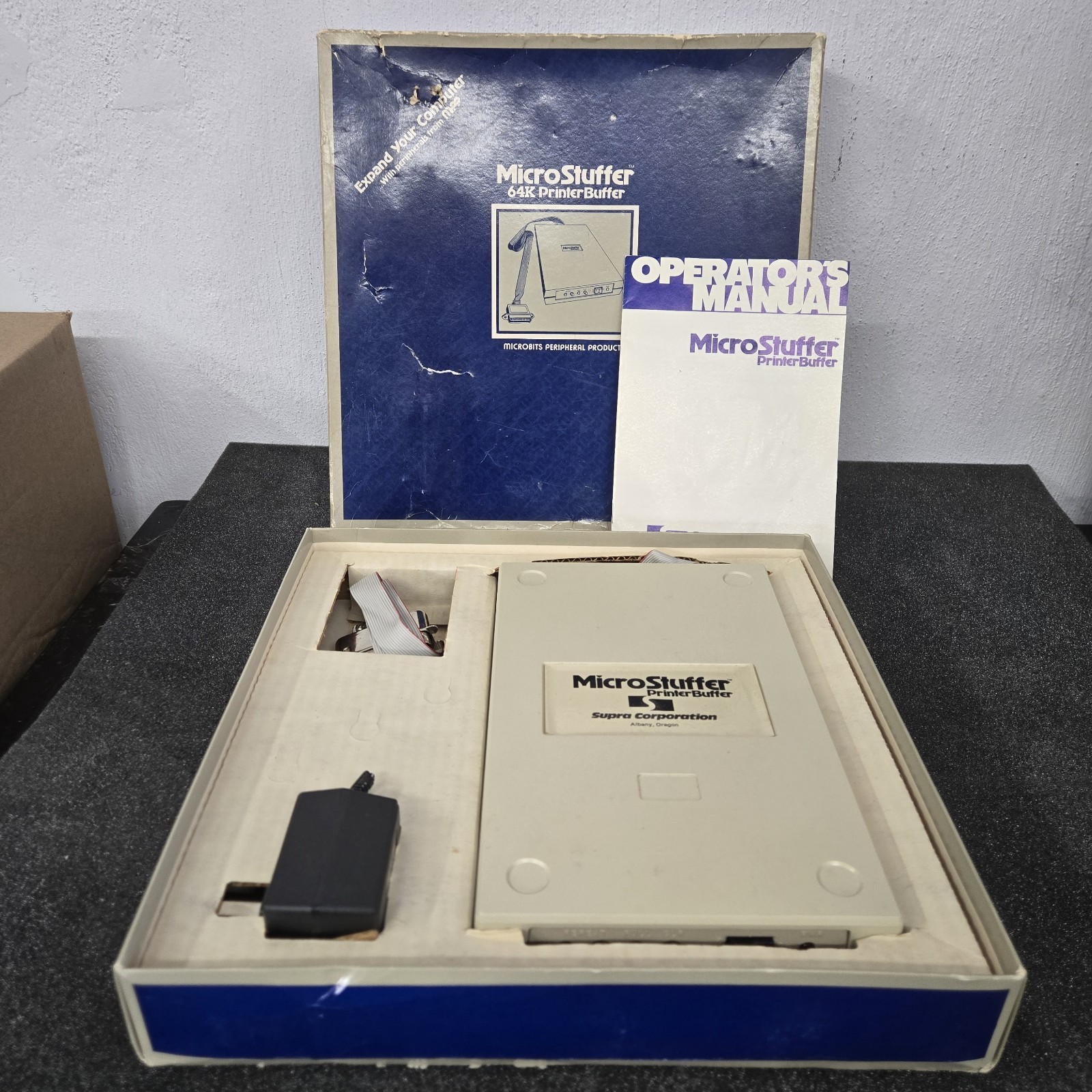 Microbits Peripheral Products MicroStuffer 64K Printer Buffer &Accessories Supra