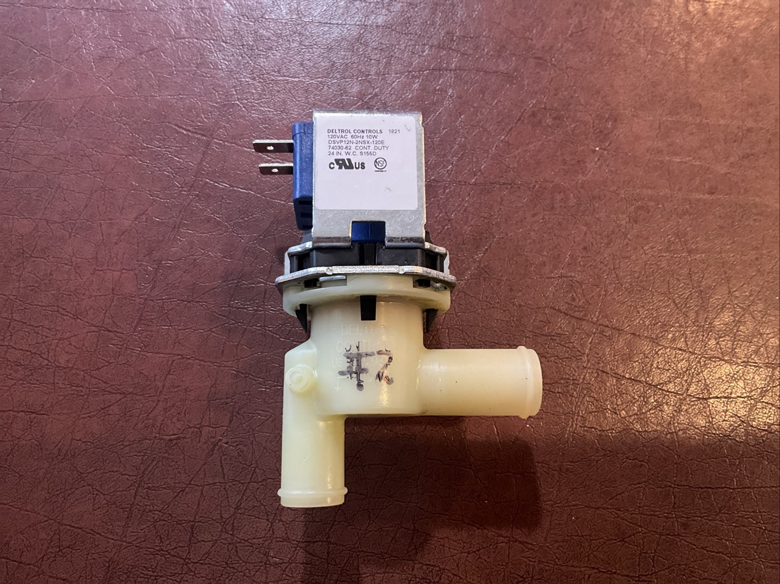 Hoshizaki DSVP12N-2NSX-120E, 74031-62, Solenoid Valve, Drain, 120 Volt, 60HZ