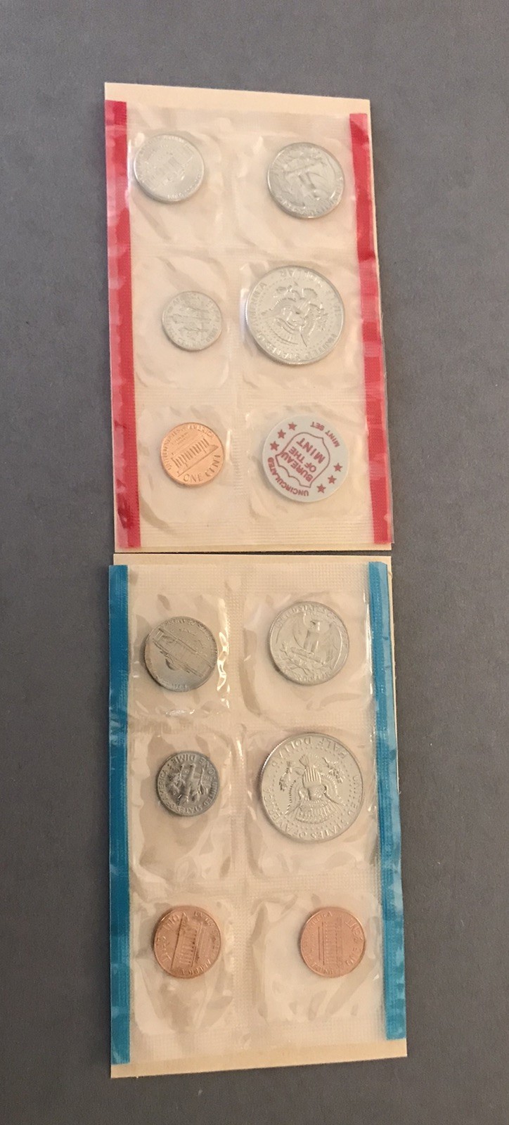 1971 US Mint Uncirculated PDS Coin Set In OGP