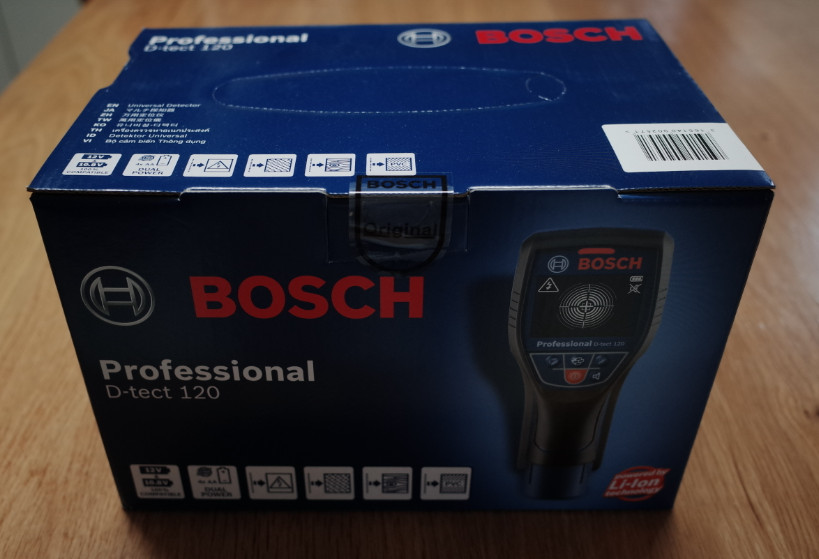 Bosch D-TECT 120 Professional Universal Detector of all Materials Wall Scanner