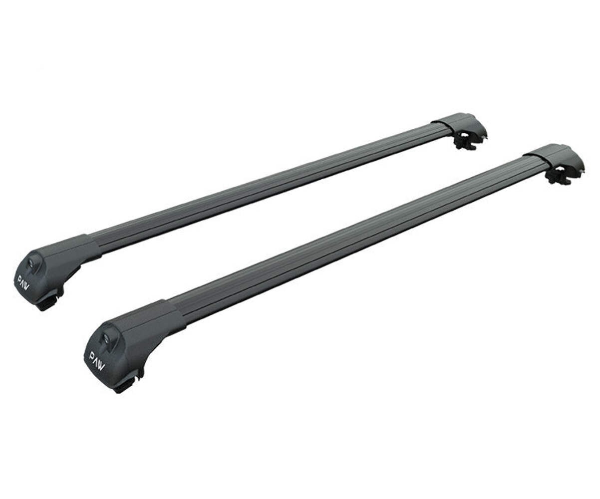 For Isuzu Rodeo 1997-2004 Roof Rack Cross Bars Metal Bracket Raised Rail Alu Bla