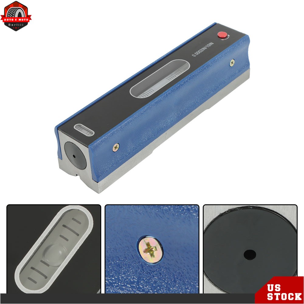 MASTER PRECISION LEVEL 8" FOR MACHINIST TOOL 0.0002''/10''