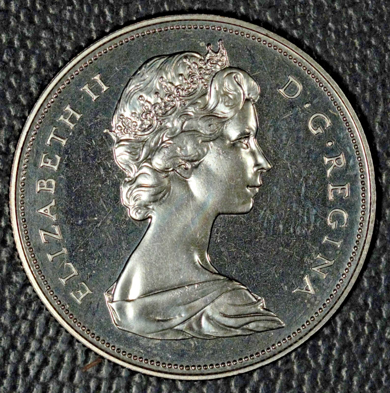 1971 Canada One Dollar, Gem BU, non silver