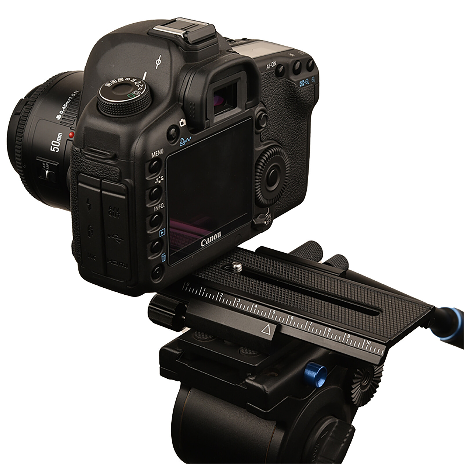 W/ Precision Scale Rail Slider Macro Focusing Rail Slider W/ Precision Scale
