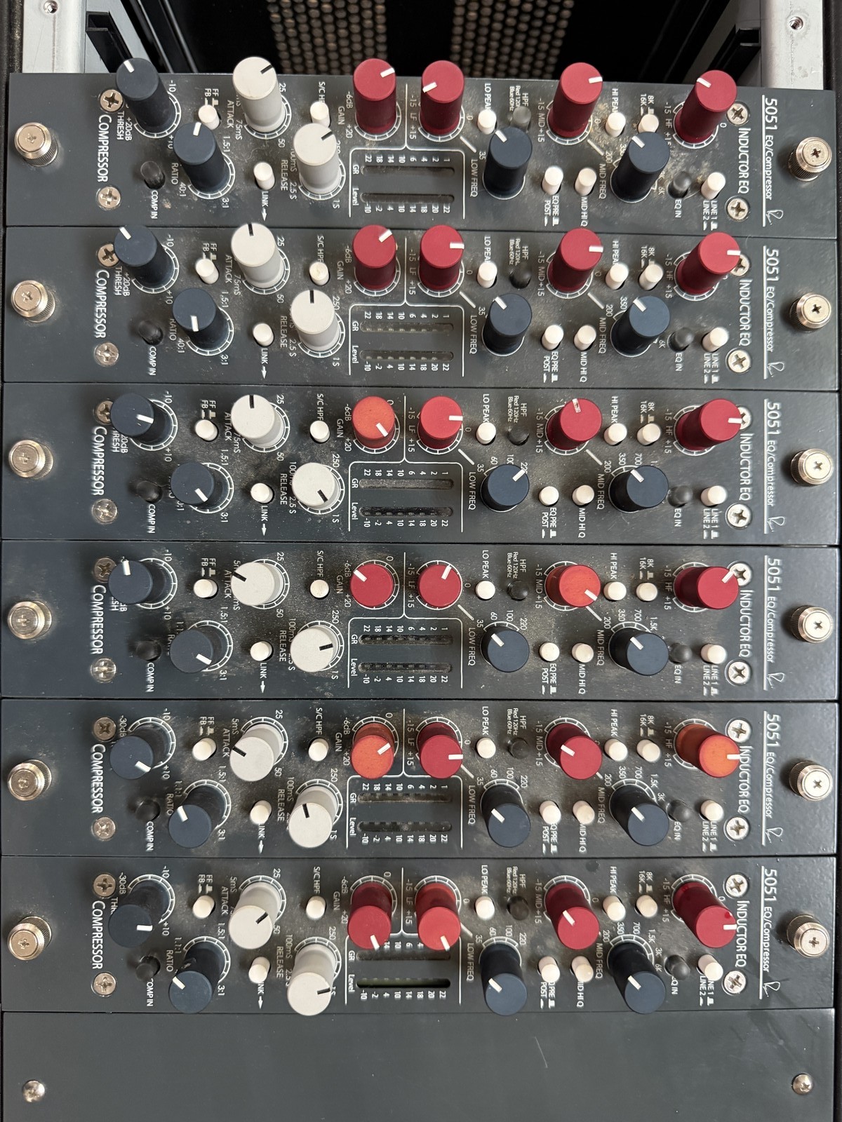 Rupert Neve 5051 x5 + Rack + PSU - Shelford EQ & Compressor Bundle