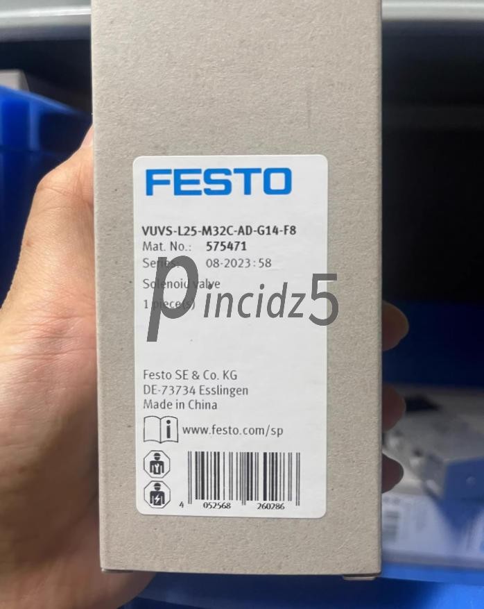 1PCS solenoid valve VUVSL25M32CADG14F8 NEW  Festo VUVS-L25-M32C-AD-G14-F8 575471
