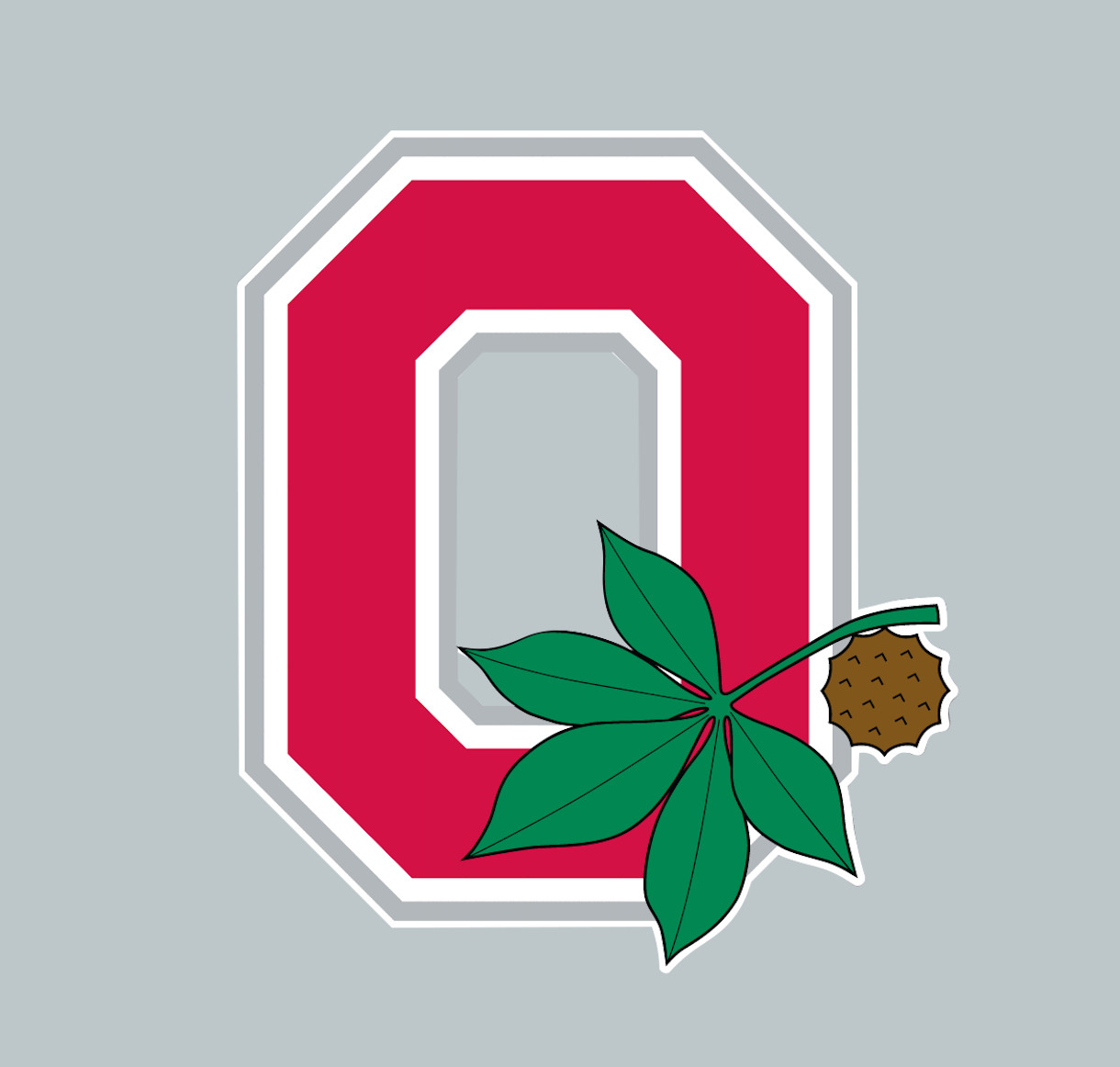 Sticker - Ohio State Buckeyes Logo - Die Cut Laminated Vinyl Decal