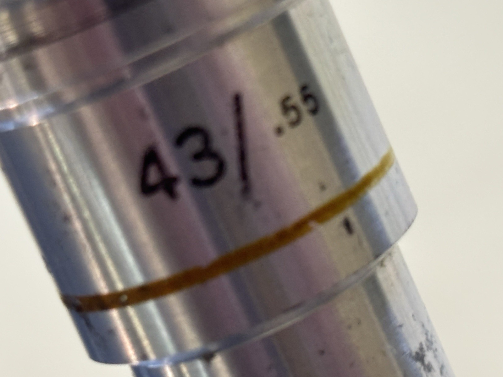 American Optical One-Sixty Vintage Microscope 2 Objective Lenses Made in USA!