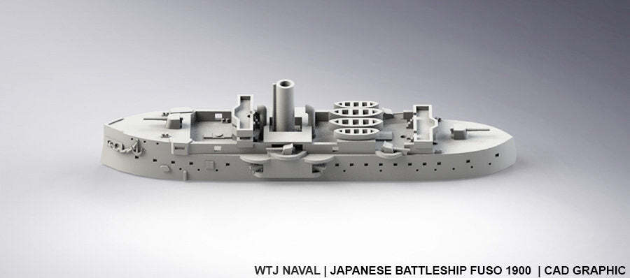 Fuso - Pre Dreadnought Era - Wargaming - Axis and Allies - Naval Miniature - Vic