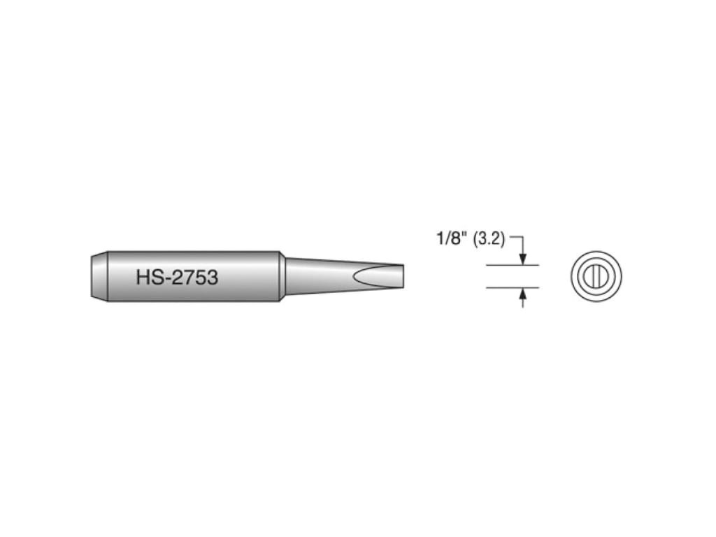 Techspray HS-2753 - Plato Soldering Tip 1/8 ' Screwdriver