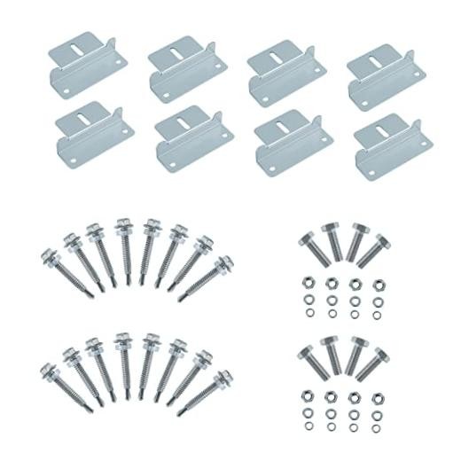 Solar Panel Mount Z Brackets, 2 Sets 8 Units Solar Panel Z Bracket 2 SET(New)