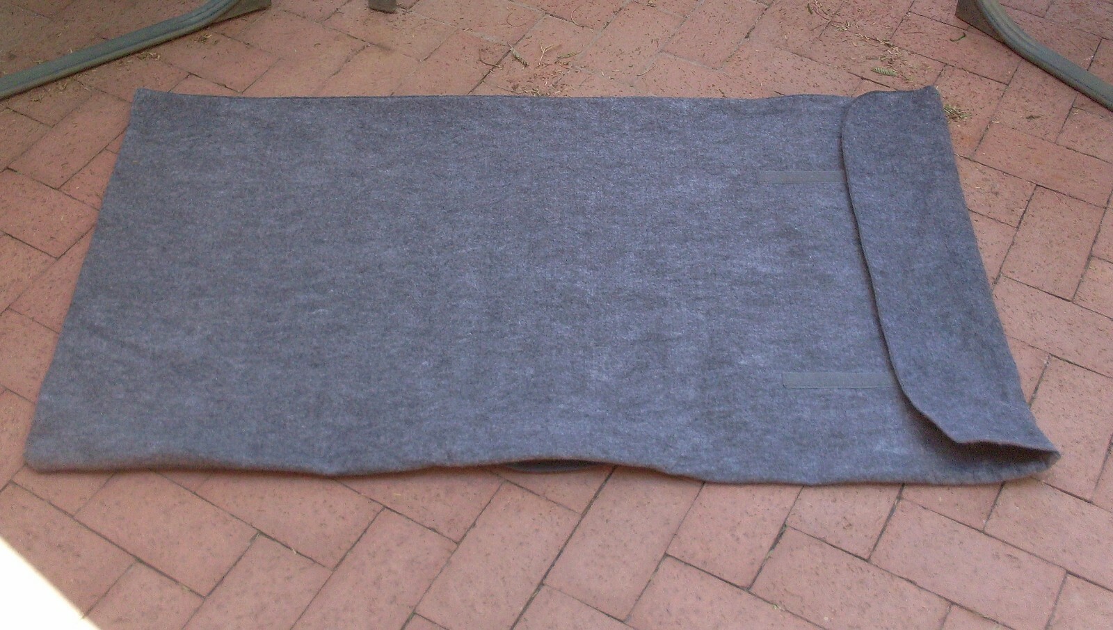 Table Leaf Storage Cover - 29 x 49 - Heavy Gray Felt
