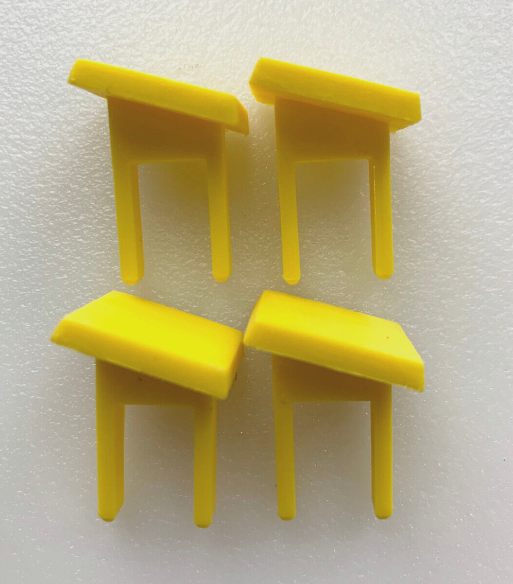 Sears Craftsman 22256 815863 9-22256 Yellow Square Switch Safety Key Set of 4