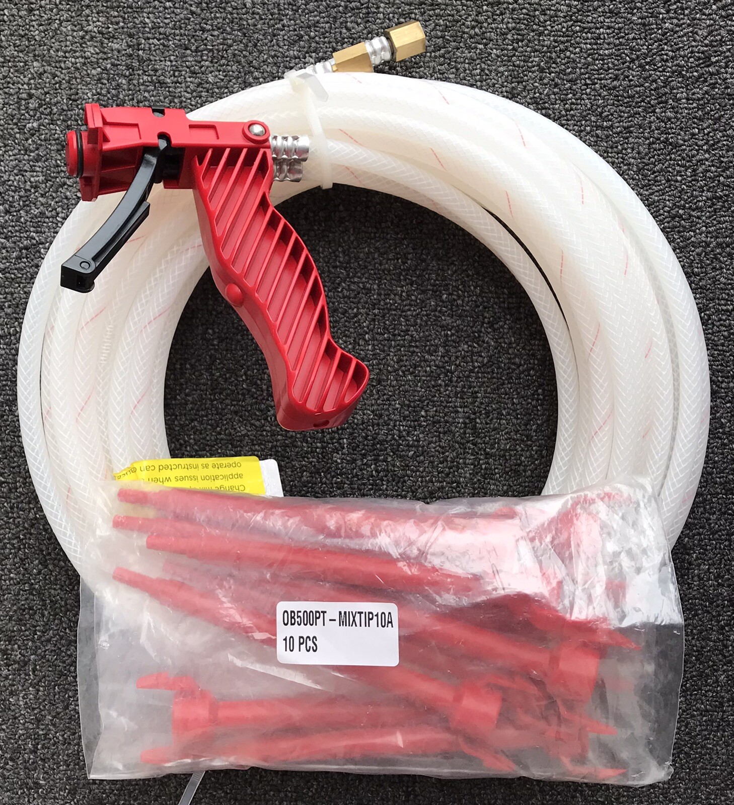 OMG OLYBOND 500 INSULATION ADHESIVE 10 FT. HOSE APPLICATOR WITH 10 TIPS NEW