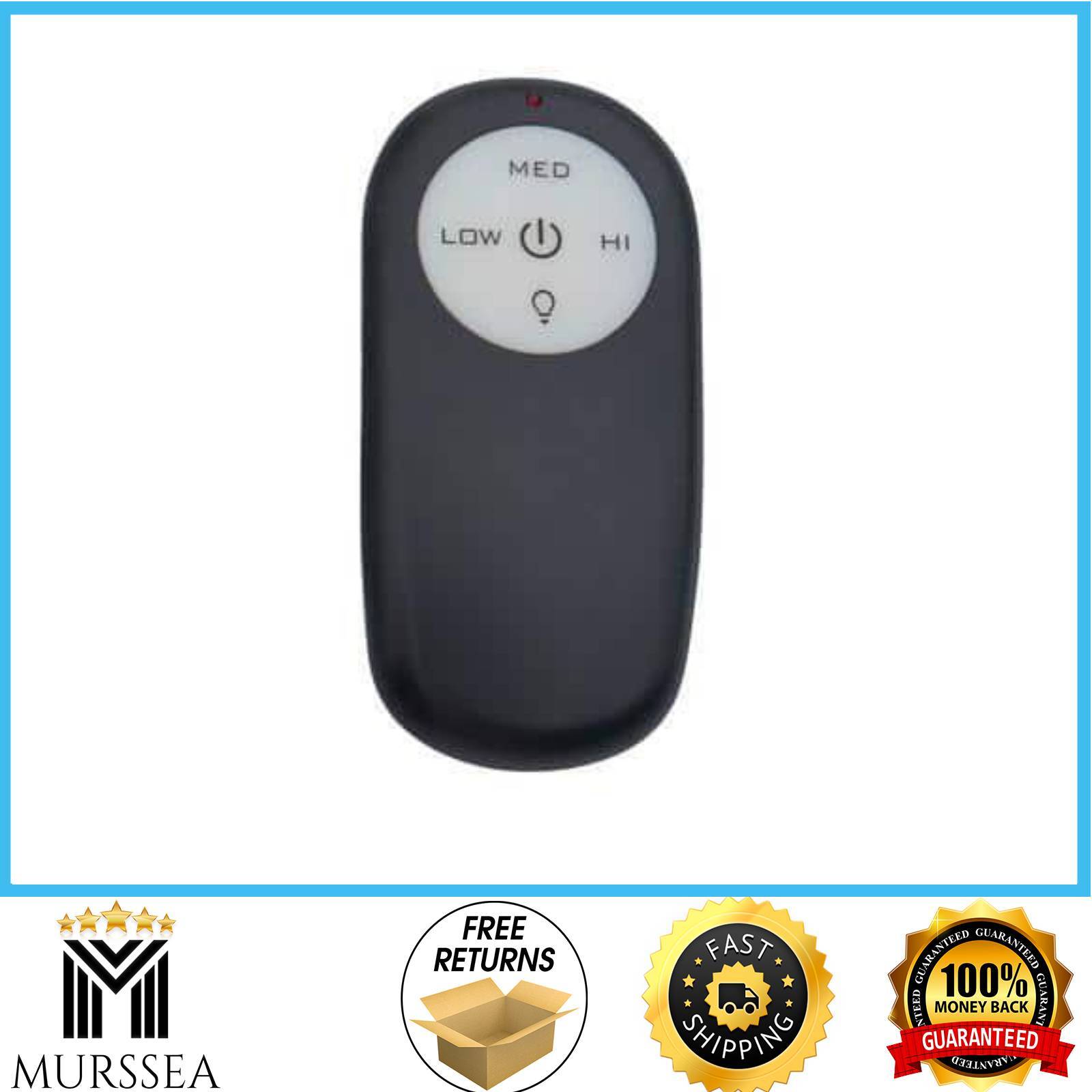 Merwry 3-Speed Ceiling Fan Remote Control Replacement