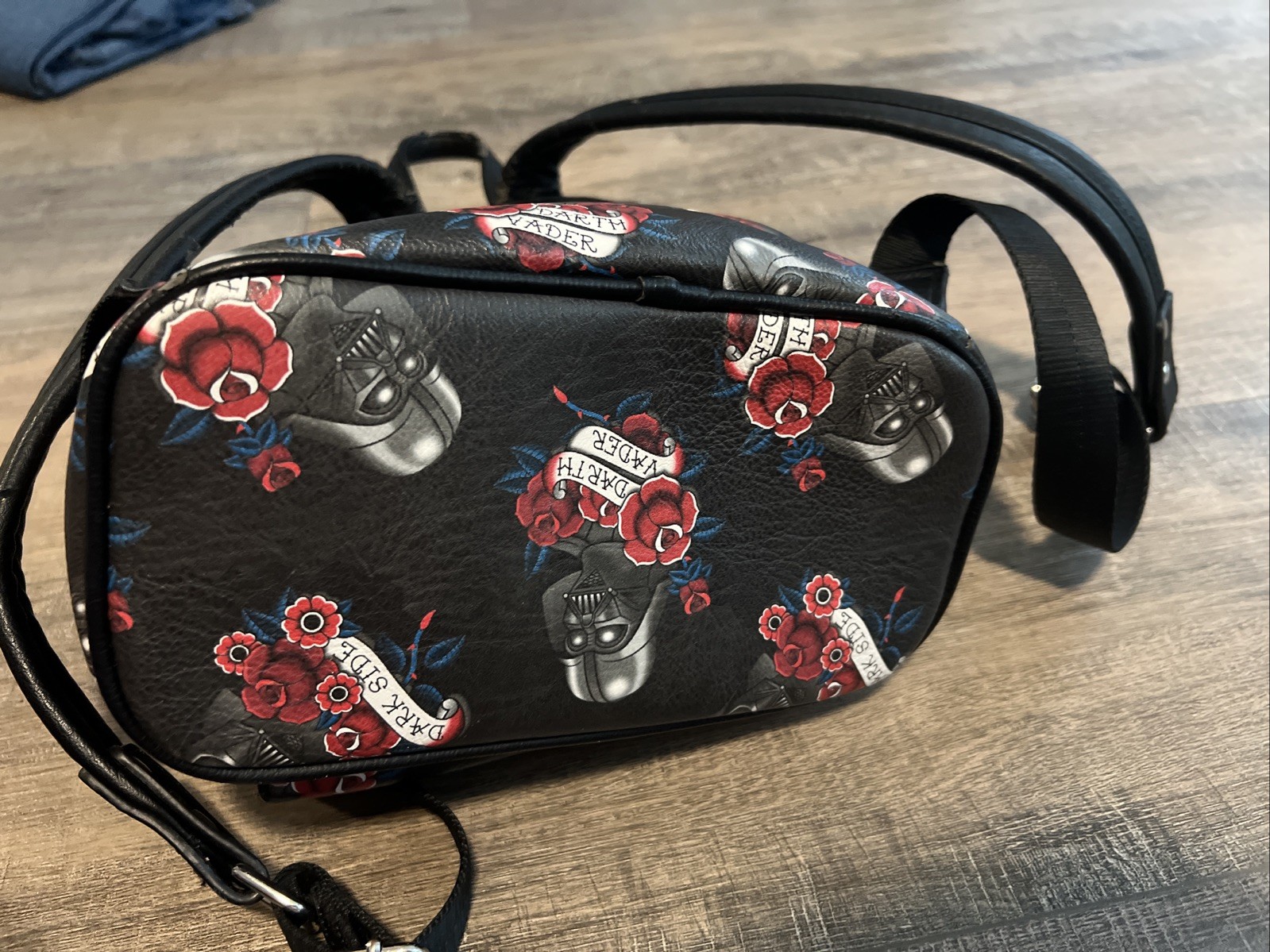 Loungefly Star Wars Darth Vader Dark Side Rose Tattoo Mini Backpack
