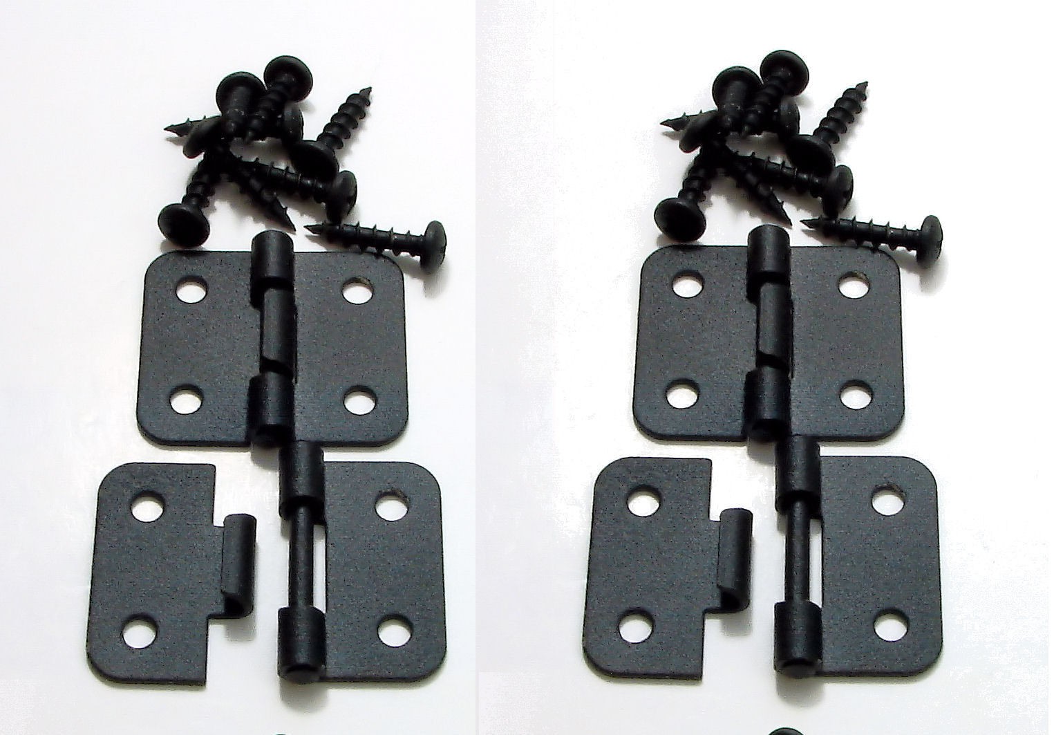 4 Pack Penn Elcom P0644K Take Apart/Lift Off Hinge Black Finish W/Mtg. Screws