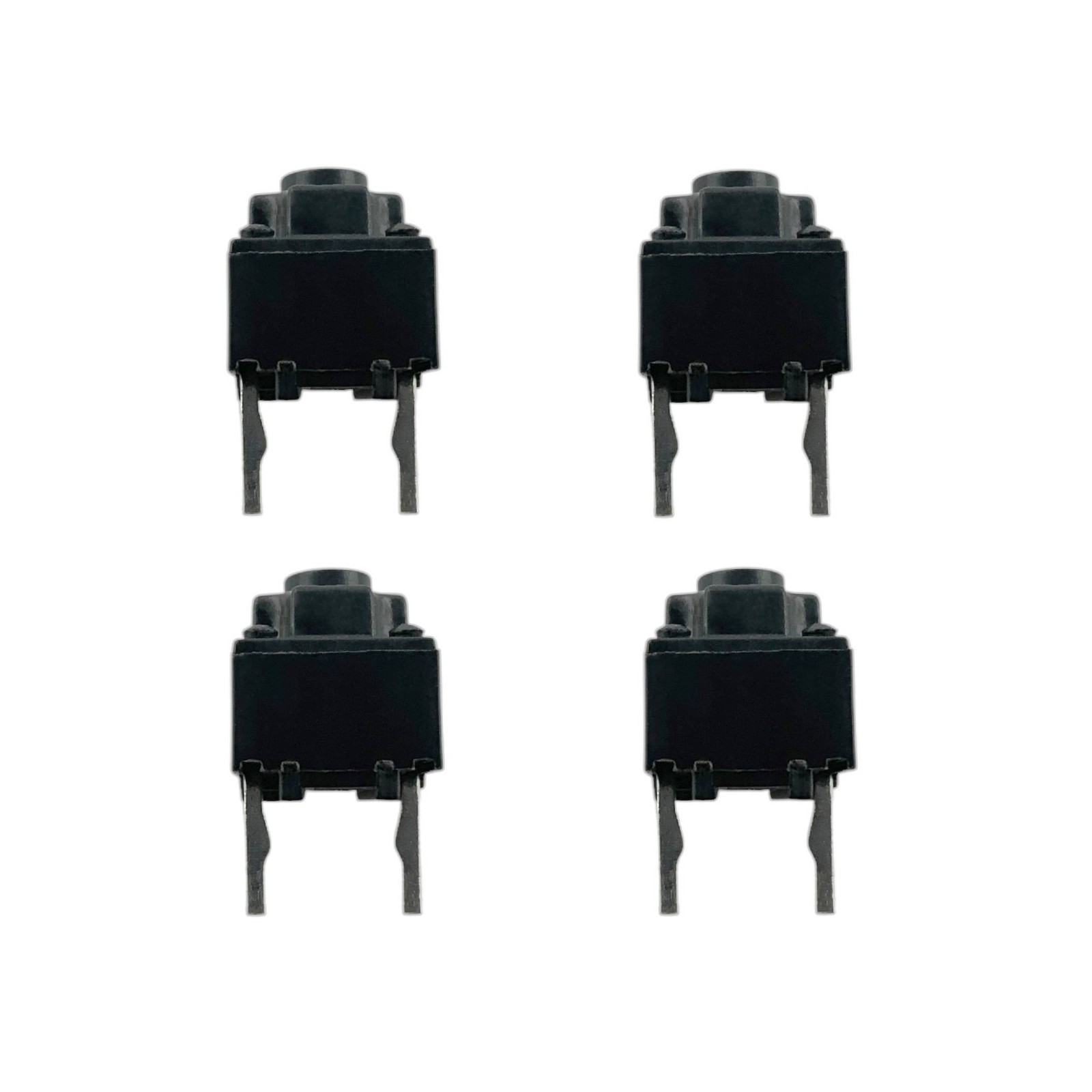 4 pcs 6.2x62x7.3mm Tactile Clicky Mouse Micro Switch 2-Pins 70gf