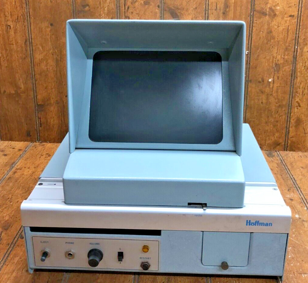Vintage Hoffman Information System AV Projector Model IV-C Untested Parts/Repair