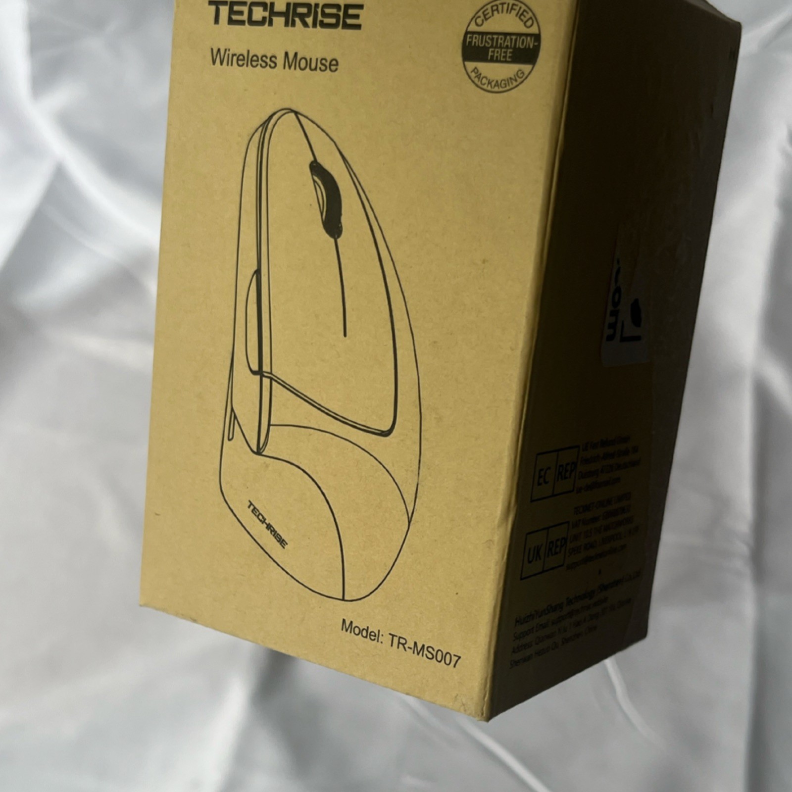 TECHRISE Wireless Mouse, Wireless Connectivity, Model TR-MS007