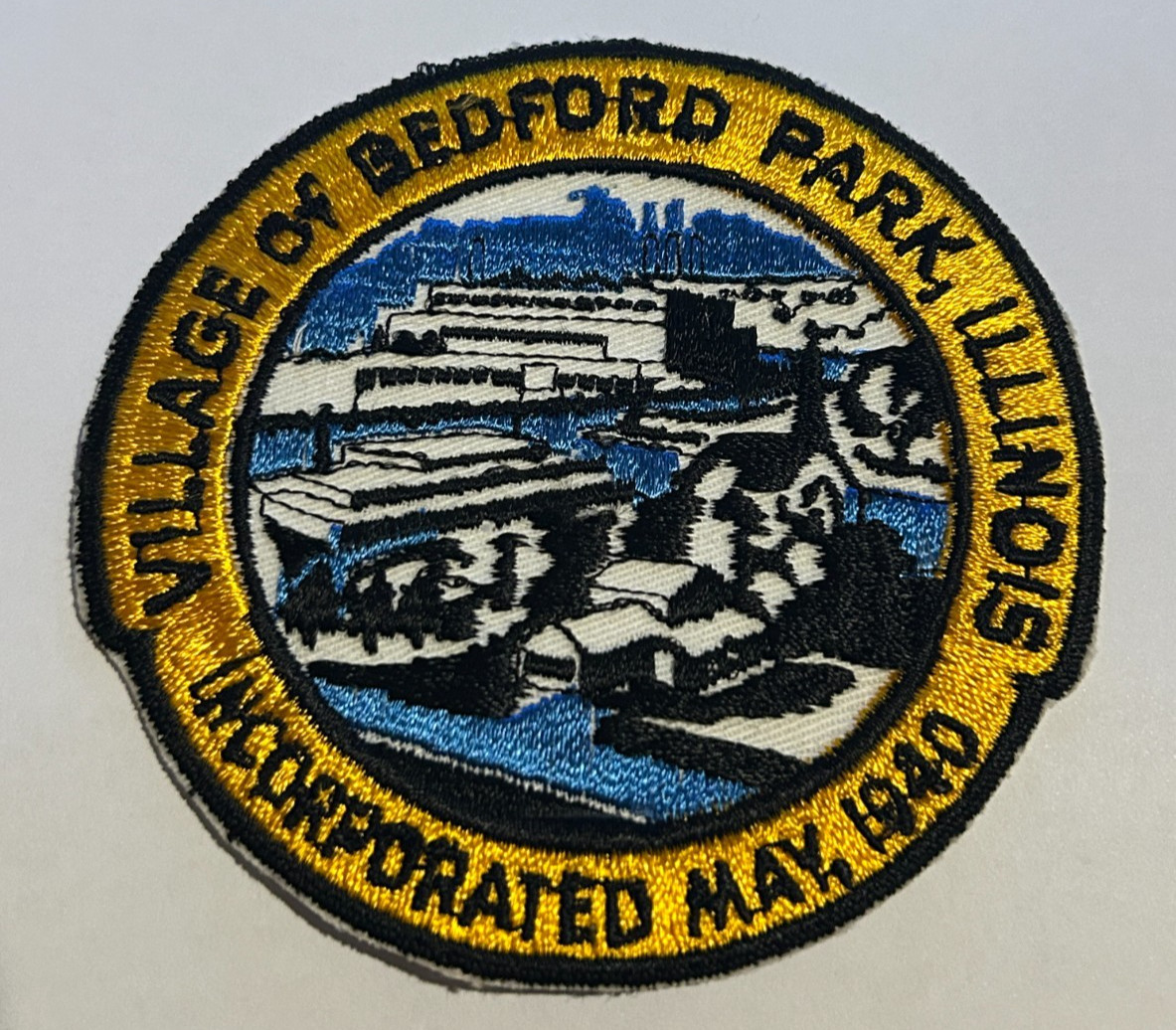 Bedford Park Illinois City Worker Patch Unused