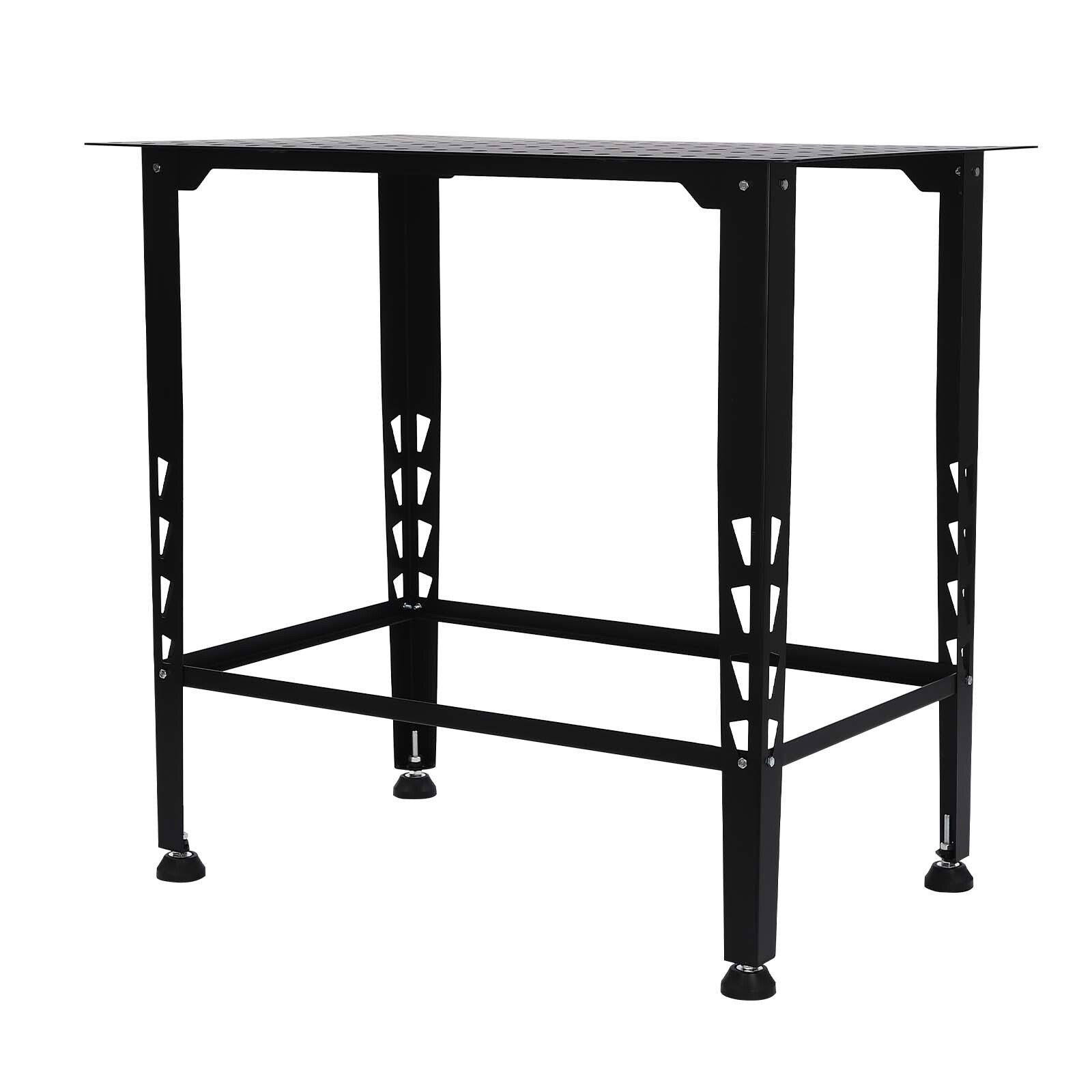 36" X 24" STEEL MODULAR WELDING TABLE WORK BENCH WITH WELDING FIT-UP KIT BLACK