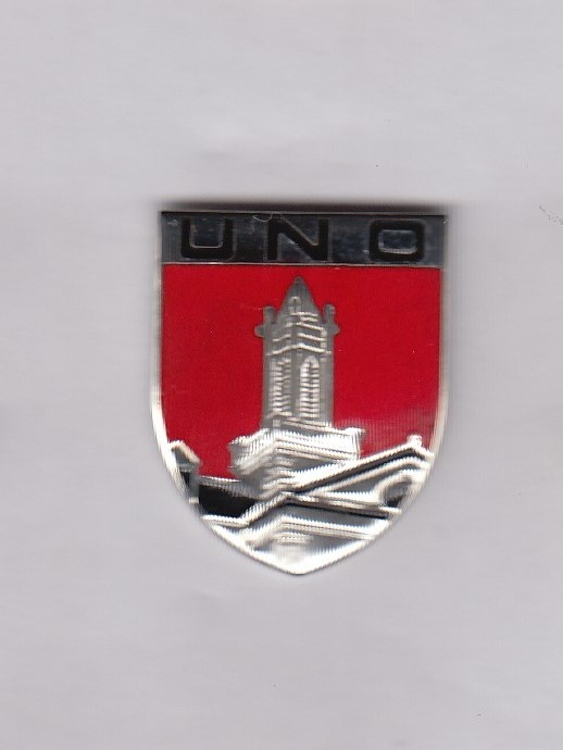 US Army ROTC University of Nebraska, Omaha crest DUI badge G-23
