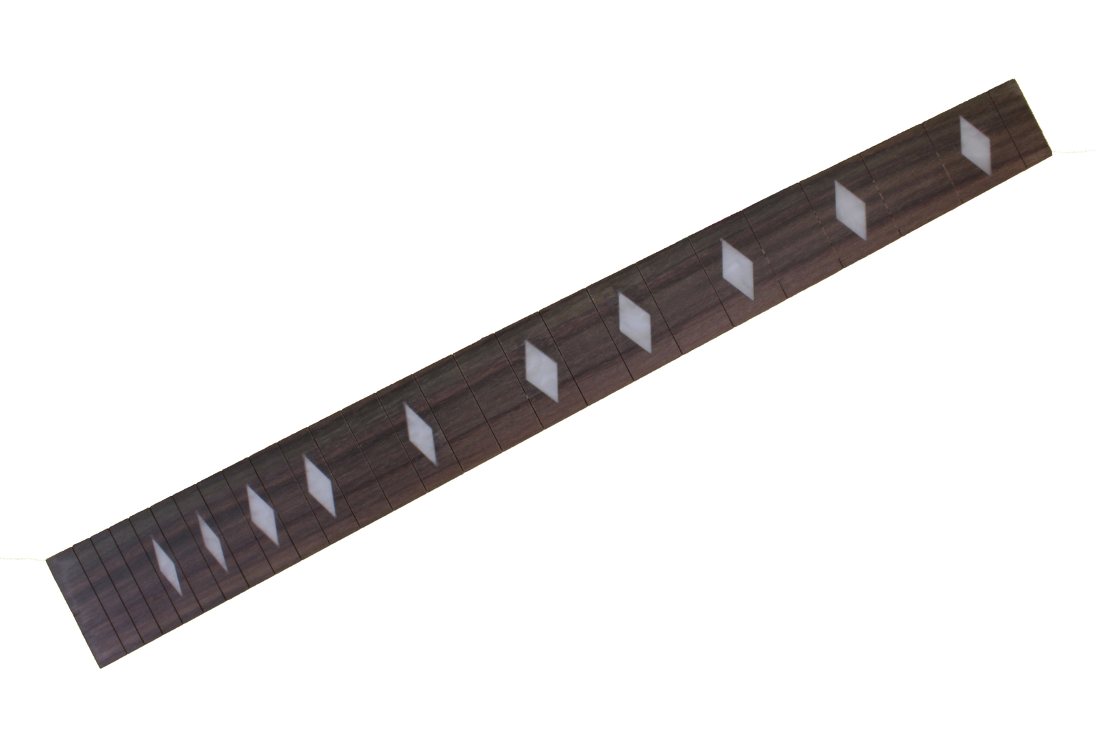 25.5 Inch 24 fret Electric Guitar Fretboard rosewood white rhombus guitar parts