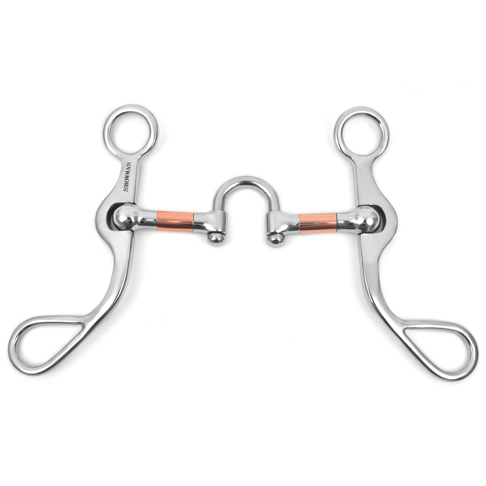 Showman Curved Shank w/ Full Copper Bar Correction Port