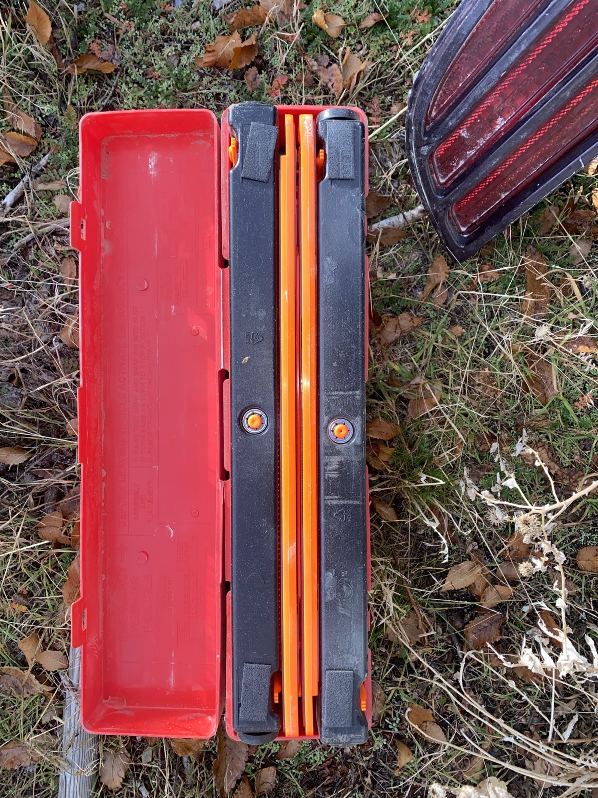 Sate-Lite 711 Warning 3-Triangle Flare Kit **Free Shipping**