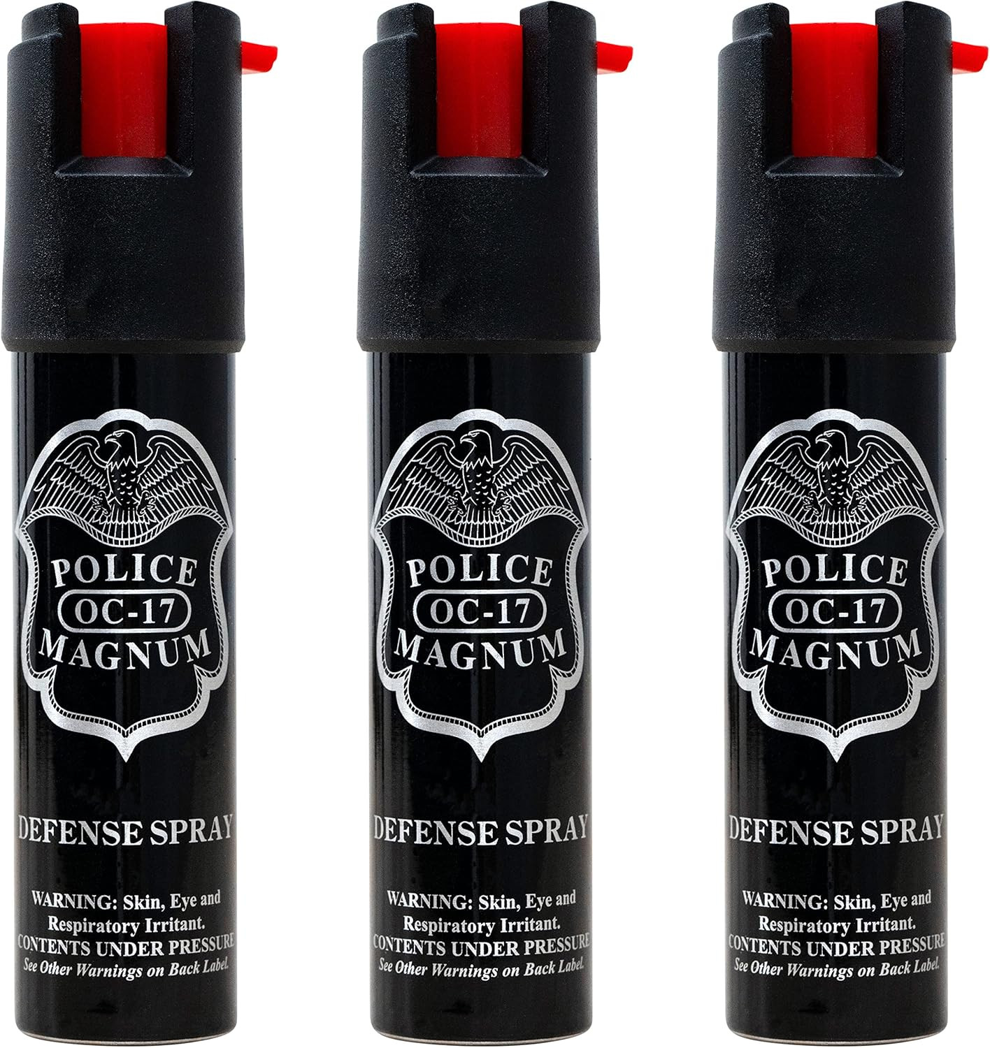 Compact Pepper Spray Self Defense- Tactical Maximum Heat Strength OC- Small Disc
