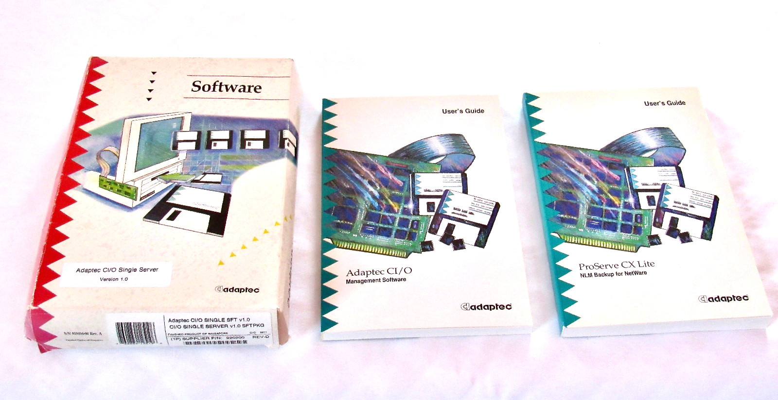 Vintage Adaptec Software, Manuals, Disks