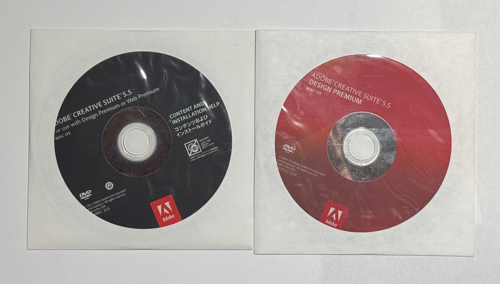 Adobe Creative Suite 5.5 Design Premium CS4 MAC OS Upgrade Version W/ Serial
