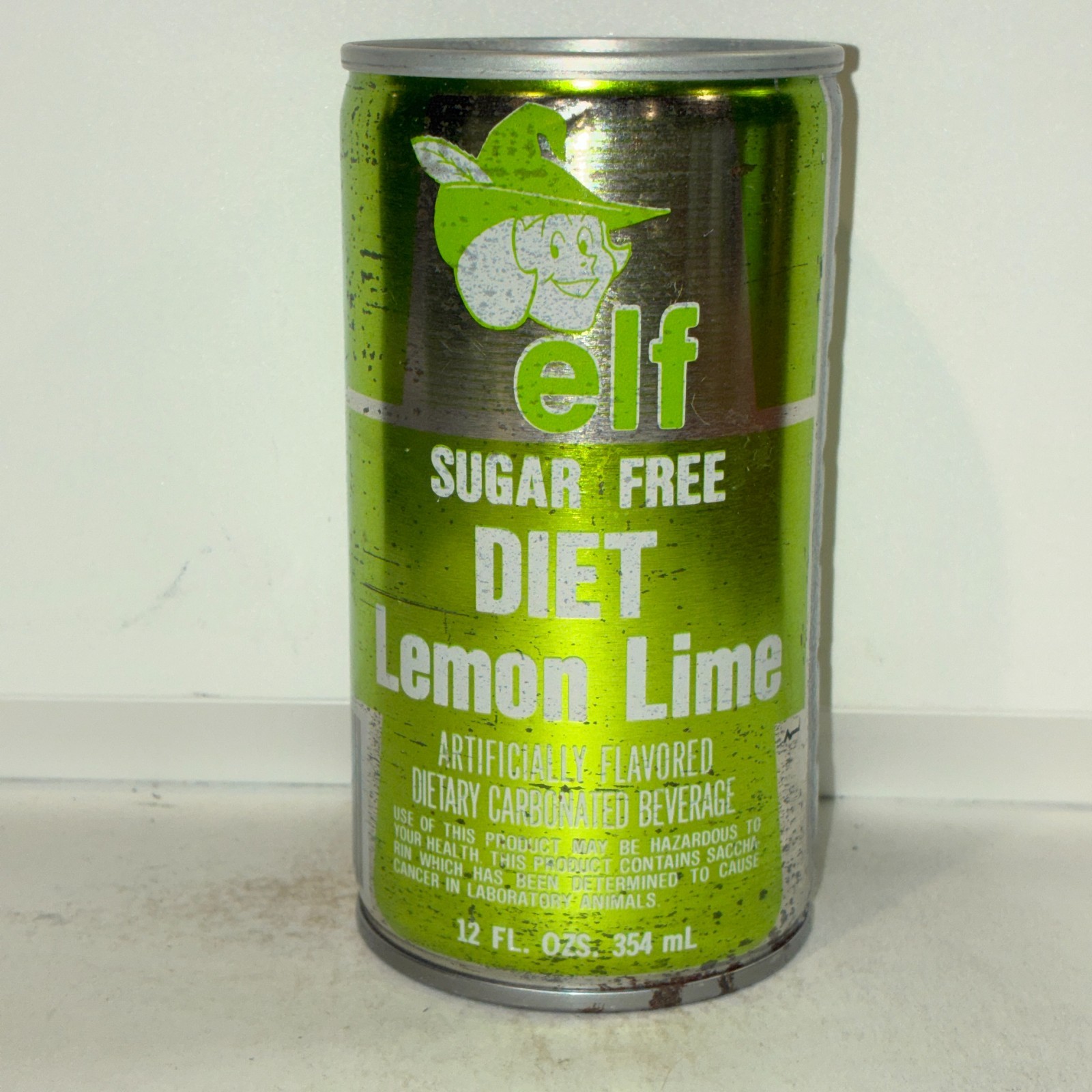 Elf Diet Lemon Lime soda can