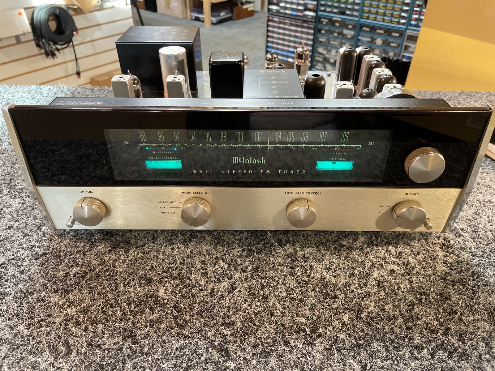 McIntosh MR71 Tube Tuner, Pro Restored, Nice Condition