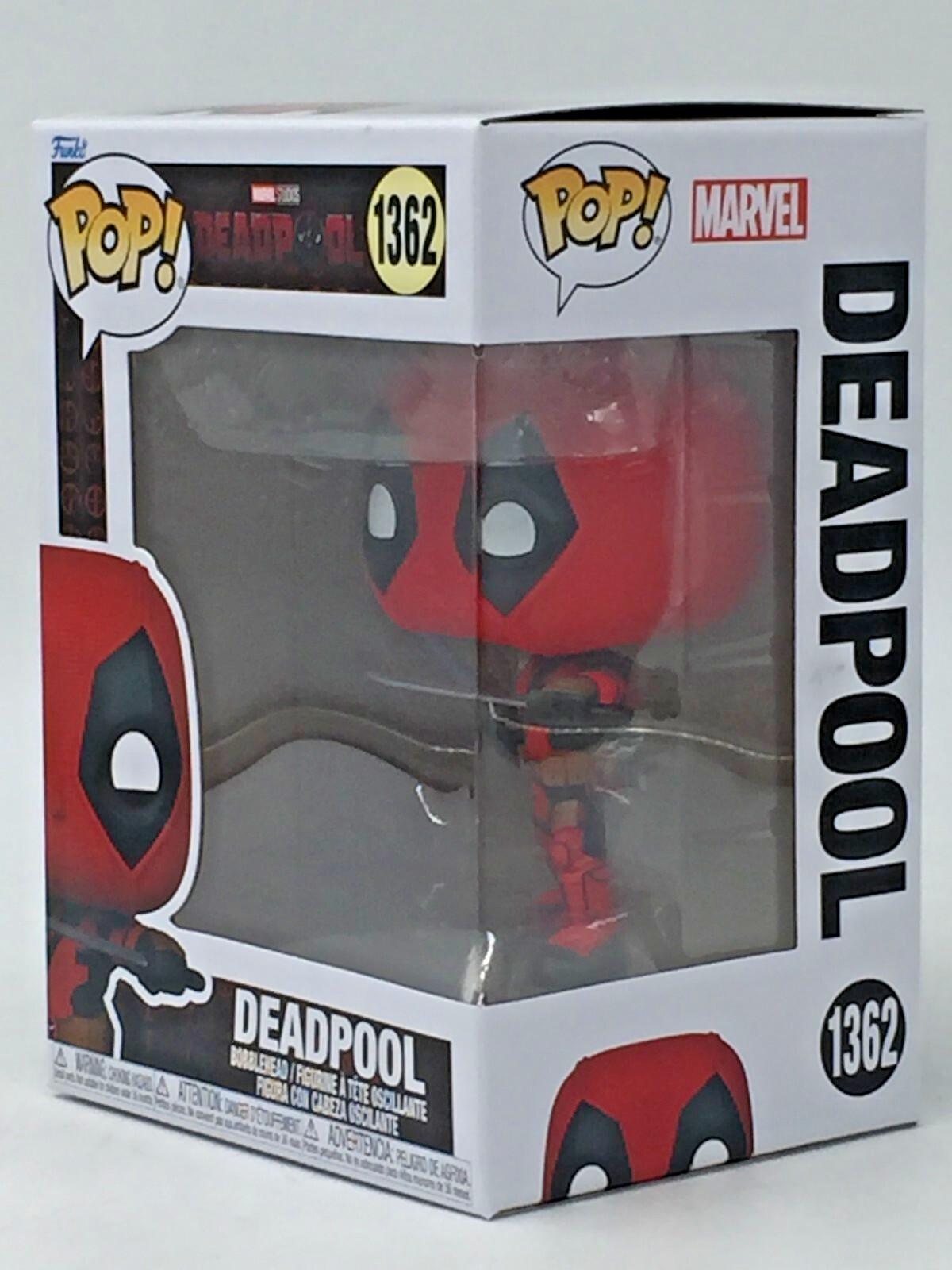 Funko Pop! Merc with a mouth Marvel Deadpool #1362 with Pop Protector