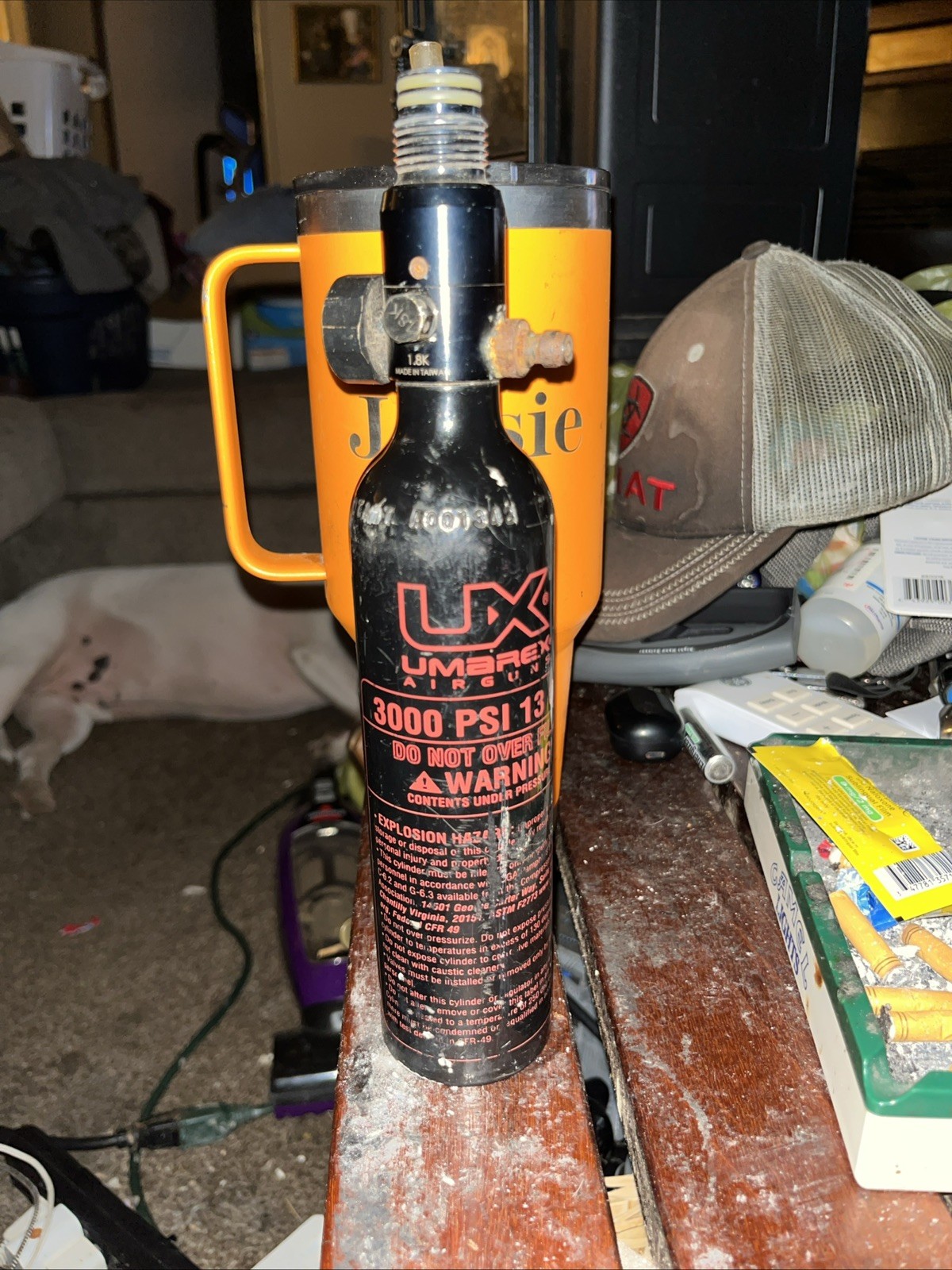 Umarex airgun 1100psi Output Regulator Aluminum 3000psi Air Bottle Tank