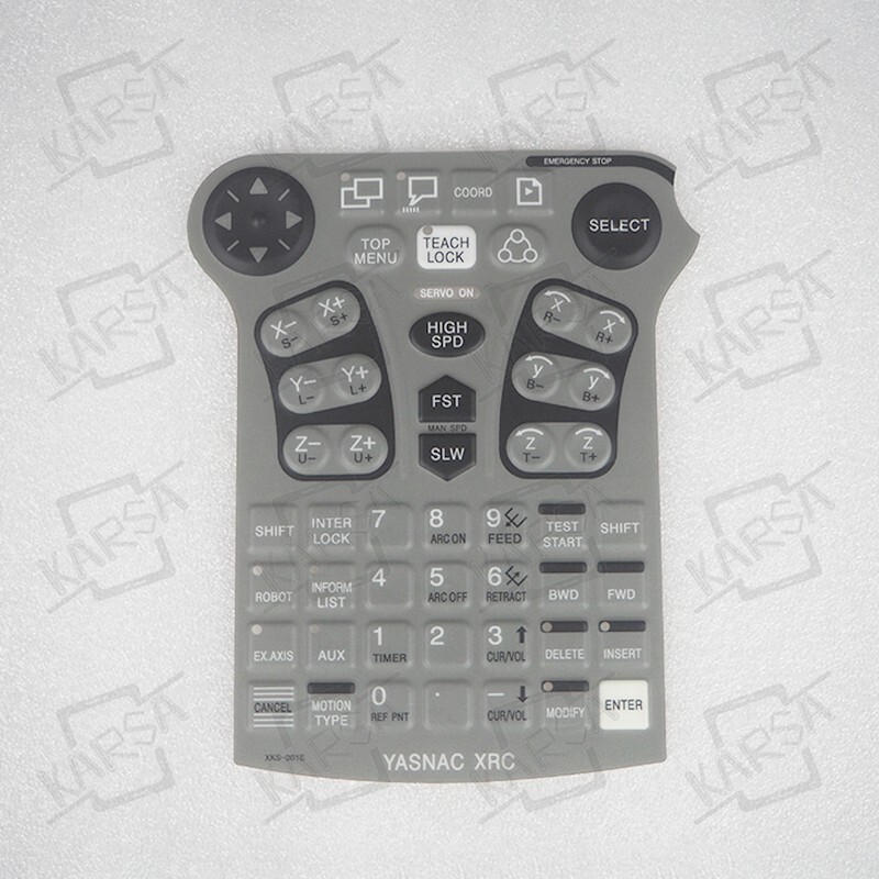 Protective film overlay for Yaskawa Motoman XRC XKS-001E
