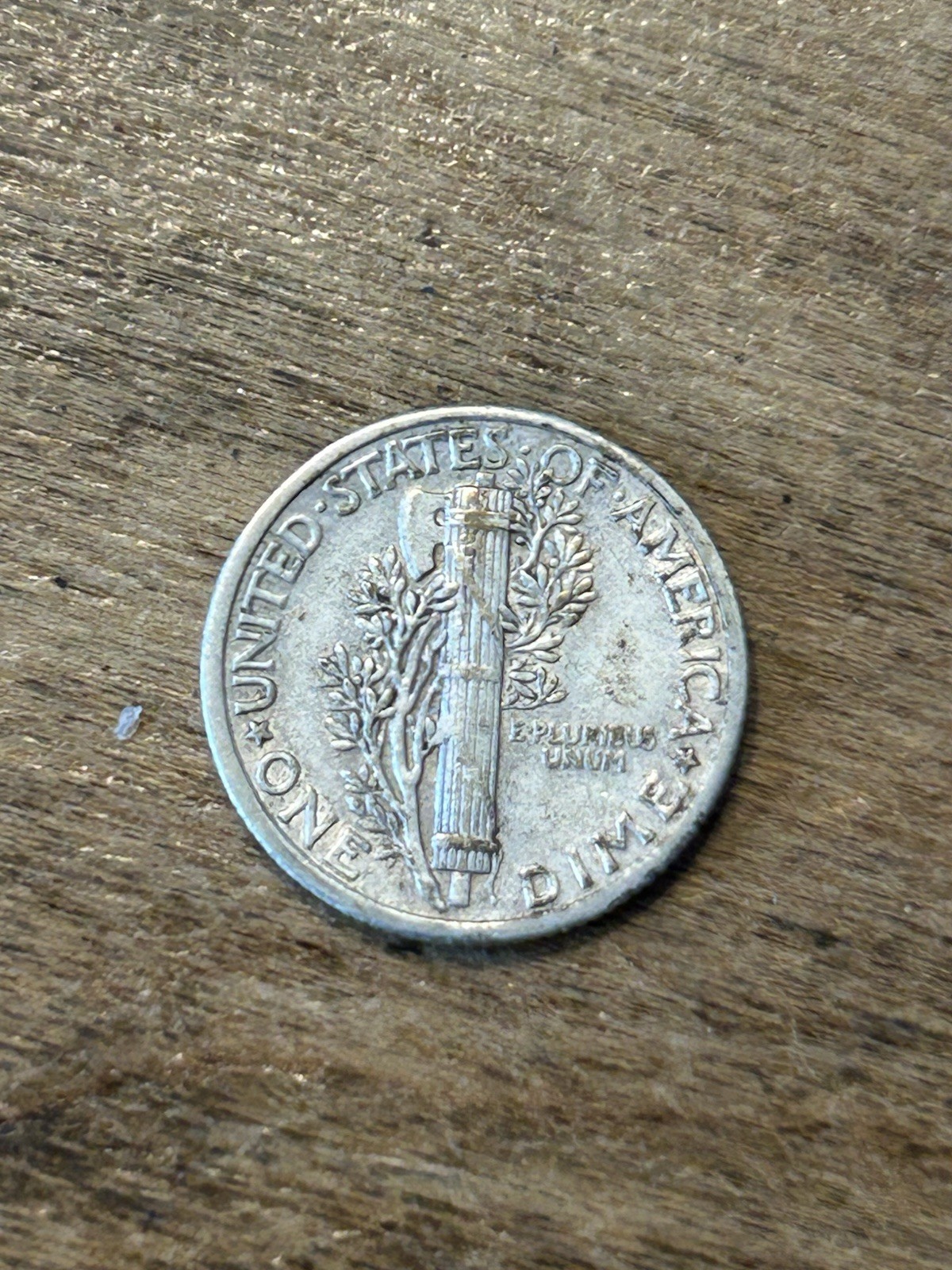 1936 Mercury Dime XF