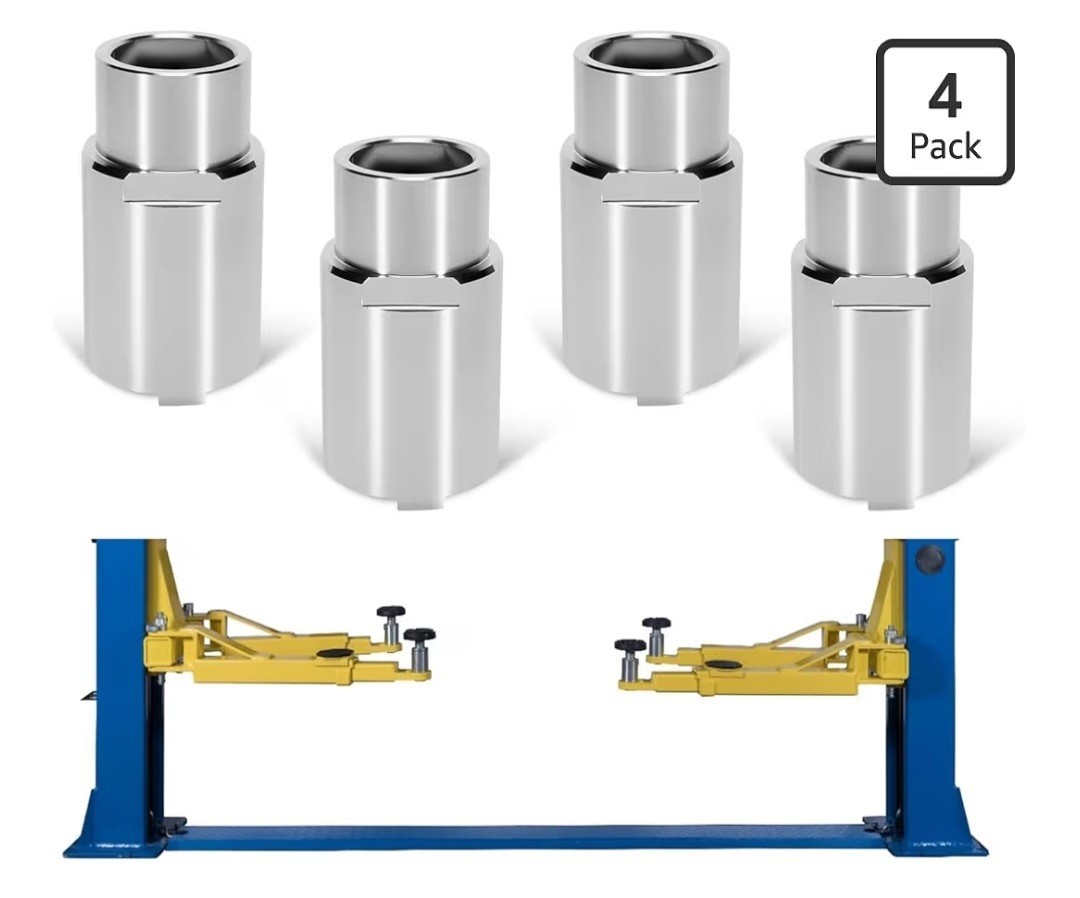 4Pcs - 49MM ID 2.76"/70MM Height 2 Post Lift Adapters Tall Stack Extension NEW