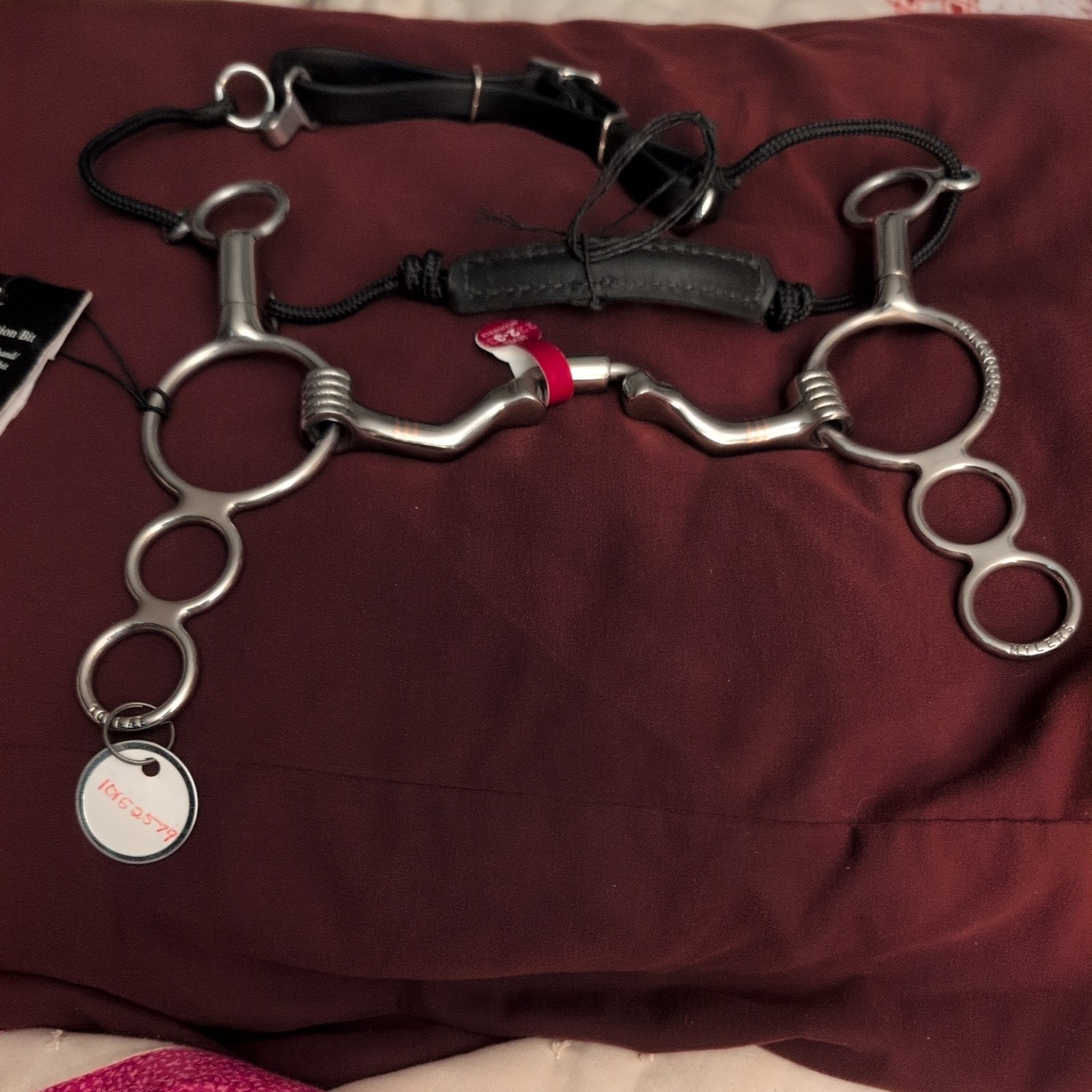 5." Myler 3 Ring Low Port Comfort Snaffle Combo Bit NWT