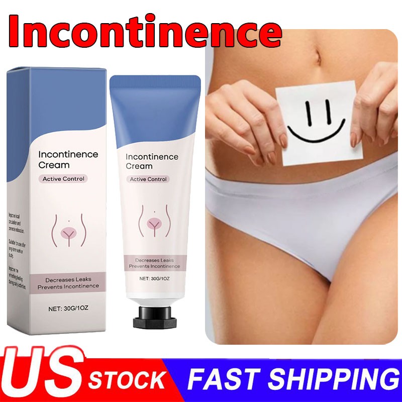 NEW Incontinence Cream For Women, Anti-Leakage Protection Soothes & Protects