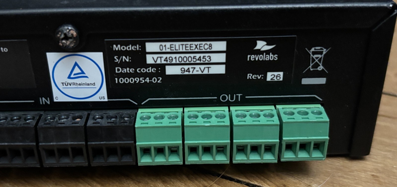 Revolabs 01-ELITEEXEC8 /Executive Elite 8-Channel Wireless System (no mics)