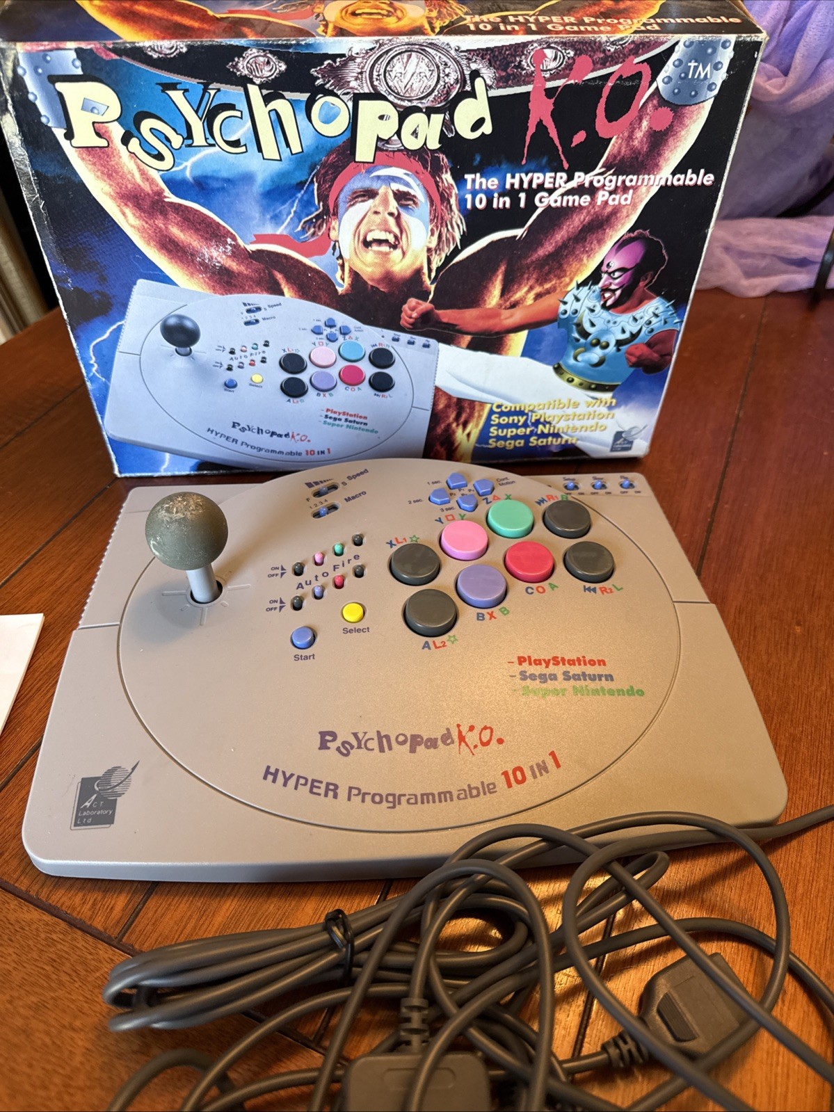 Psychopad KO For PlayStation Sega Saturn & Super Nintendo