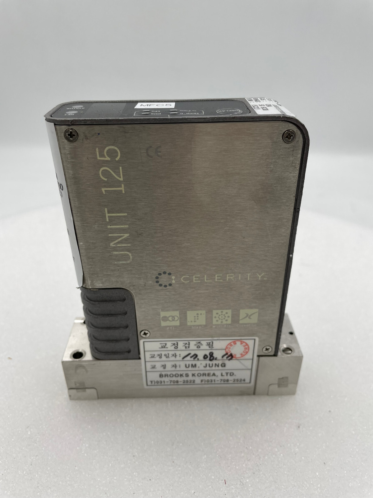 Brooks IFC-125 Mass Flow Controller 50 SCCM CH4