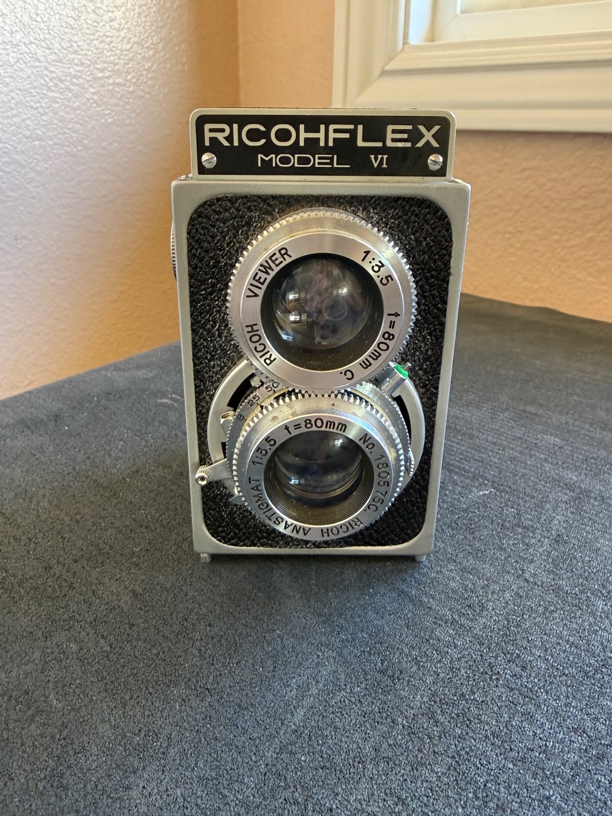 RICOHFLEX MODEL Ⅵ Film Camera RICOH ANASTIGMAT Twin Lens Reflex - REPAIR & BOOK!