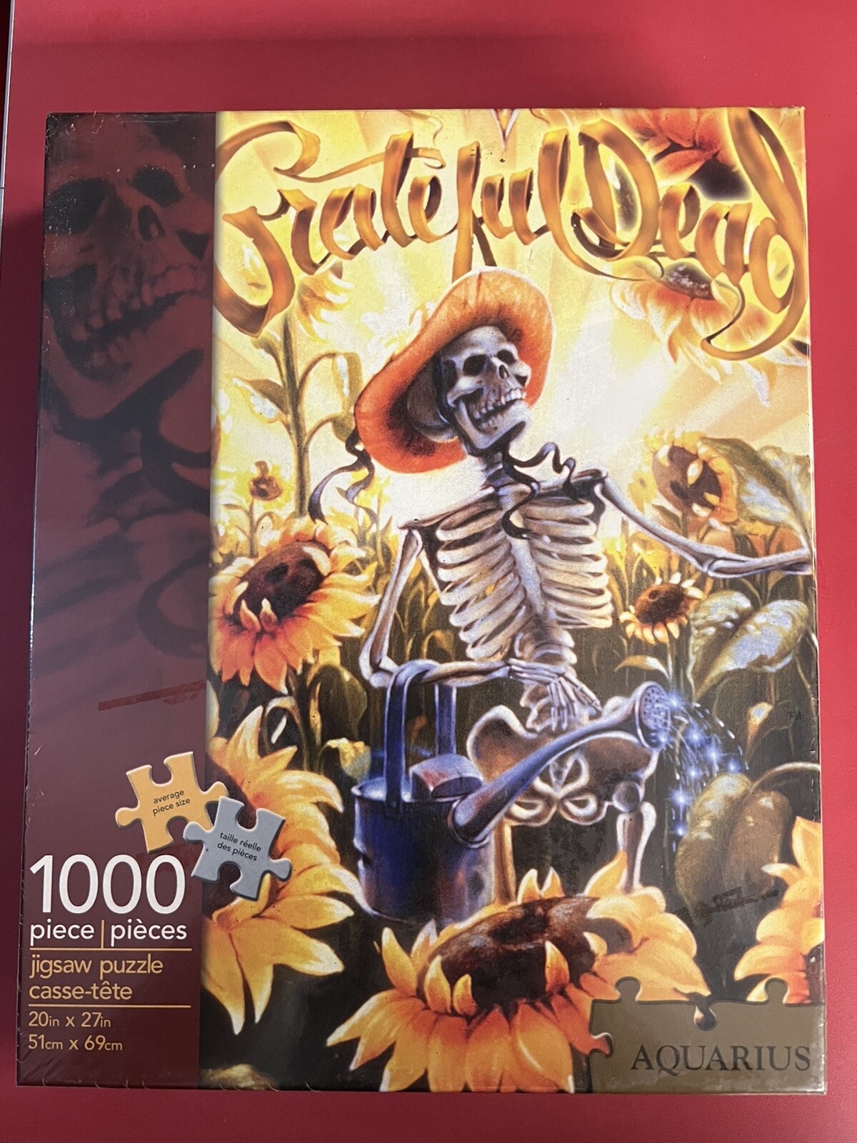 Grateful Dead Puzzle 1000 Pieces Aquarius Unopened 2011 Design by Rich Briffle