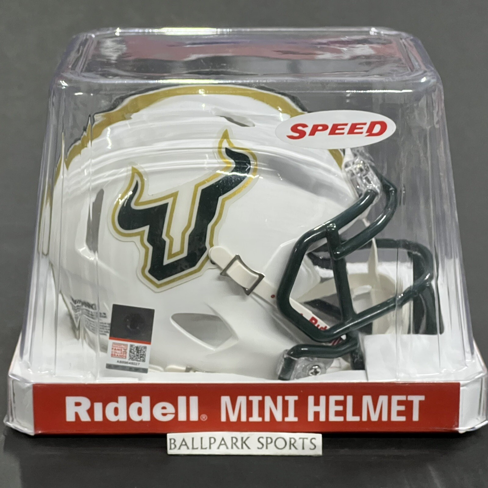 South Florida Bulls Speed Mini Helmet Riddell NCAA Licensed Brand New!