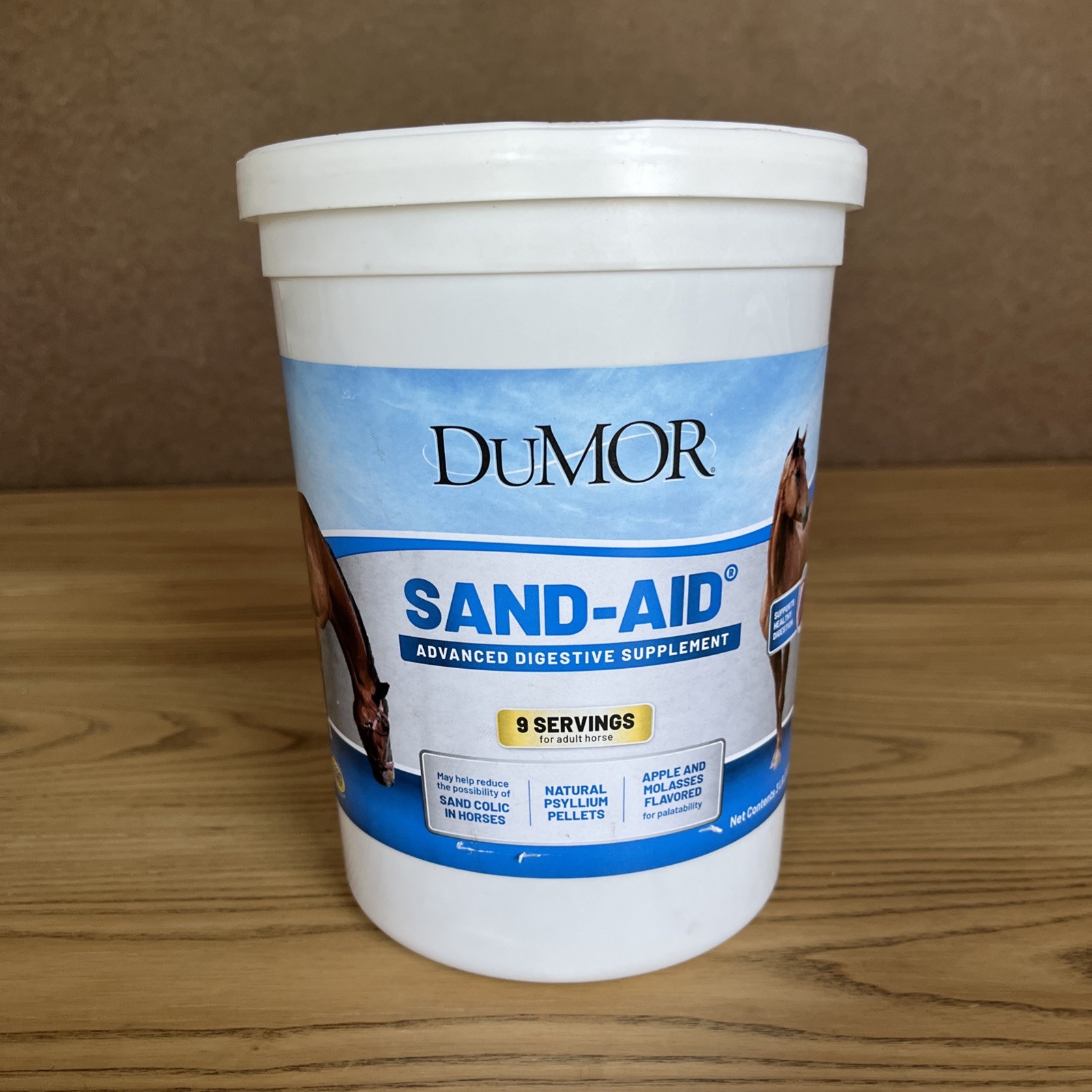 Natural Psyllium Pellets Sand Clear Digestive Aid Horse Health Dumor Sand-Aid