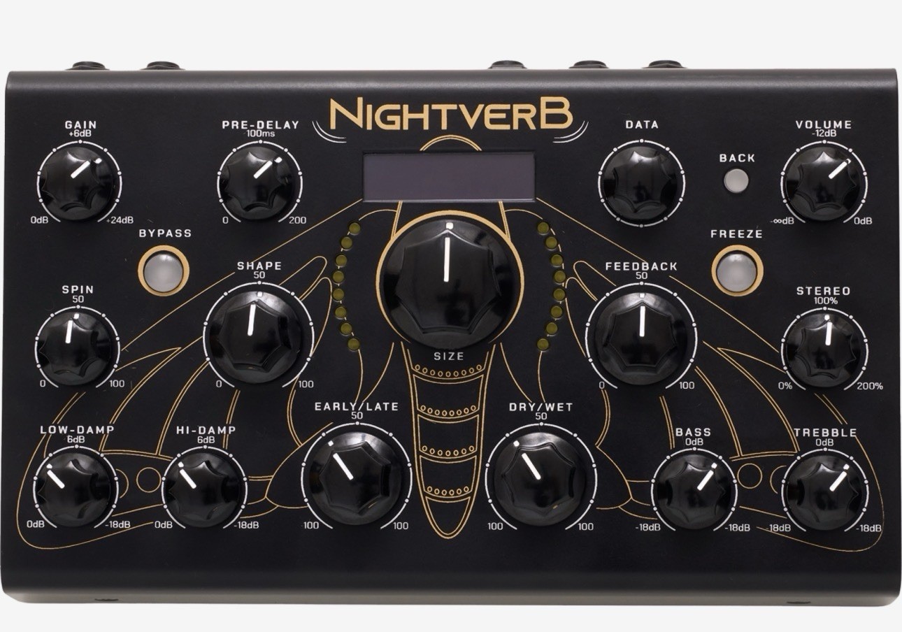 Erica Synths Nightverb Stereo Reverb Desktop Effects Unit